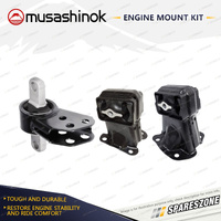 Full Engine Mount Kit for Jeep Grand Cherokee WK WH 4.7L V8 4WD EVA 05-08 Auto