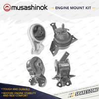 Musashinok Full Engine Mount Kit for Kia Cerato LD 2.0L 4Cyl G4GC 6/04-1/09 Auto