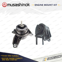 Musashinok LH + RH Engine Mount for Kia Sportage SL 2.4L AWD G4KE 10-13 Auto