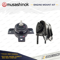 Musashinok LH + RH Engine Mount for Kia Sorento XM 2.4L 4Cyl FWD G4KE 09-12 Auto