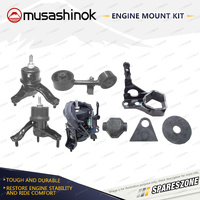 Musashinok Full Engine Mount Kit for Lexus RX330 MCU38R 3.3L V6 3MZFE 03-06 Auto