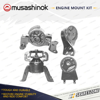 Musashinok Full Engine Mount Kit for Mazda 323 BA Astina 2.0L 94-98 Auto & Man