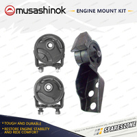 Musashinok Full Engine Mount Kit for Mazda 121 DB Metro DW 1.3L 1.5L B3 B5 90-97
