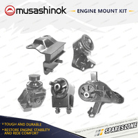 Musashinok Full Engine Mount Kit for Mazda 626 GE 2.0L 4Cyl FS 92-97 Manual