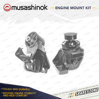 LH + RH Engine Mount Kit for Mazda MX6 GE 2.5L V6 & 4WS / 2WS KL 91-97 Auto