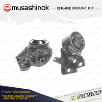 Musashinok LH + RH Engine Mount for Mazda 626 GD GE MX6 GD 2.2L 4Cyl F2 87-97