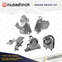 Full Engine Mount Kit Type1 for Mazda 626 GF 2.0L 4Cyl FSDE 97-99 Auto