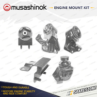 Musashinok Full Engine Mount Kit for Mazda Eunos 500 CA 2.0L V6 KF 92-99 Auto