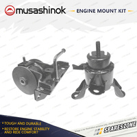Musashinok LH + RH Engine Mount Kit for Mazda MPV LW 2.5L 3.0L GY AJ 99-06 Auto