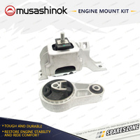 LH Rear Lower + RH Engine Mount Kit for Mini Cooper S One R56 R57 R58 R59 07-On