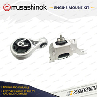 Musashinok Rear + RH Engine Mount Kit for Mini Cooper R60 R61 11-17 Auto Manual