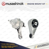 Musashinok Full Engine Mount Kit for Mini Cooper S Cabrio One R50 R52 03-09