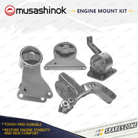 Full Engine Mount Kit for Mitsubishi Lancer CA CB 1.5L 4G15 88-92 3 Speed Auto