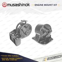 Musashinok LH + RH Engine Mount Kit for Mitsubishi Lancer CC CE 1.8L 92-03