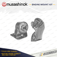 LH + RH Engine Mount Kit for Mitsubishi Lancer CC 1.5L 4Cyl 4G15 92-96 Manual