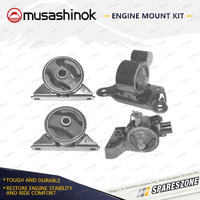 Full Engine Mount Kit for Mitsubishi Lancer Mirage CE 1.5L 4Cyl 4G15 98-03 Auto