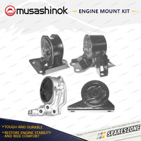 Full Engine Mount Kit Type2 for Mitsubishi Galant HJ 2.0L 4G63 93-95 Auto