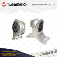 LH + RH Engine Mount Kit for Mitsubishi Nimbus UG 2.4L 4Cyl 4G64 98-03 Manual