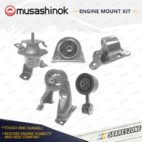 Full Engine Mount Kit for Mitsubishi Airtrek CU2W 2.0L 4WD 4G63T 02-05 Auto