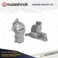 LH + RH Engine Mount Kit for Mitsubishi Mirage CE 1.5L 4Cyl 4G15 96-97 Auto