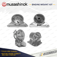 Full Engine Mount Kit for Mitsubishi Lancer CE 1.8L 4Cyl Wagon 4G93 96-03 Auto