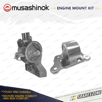 LH + RH Engine Mount Kit for Mitsubishi Lancer CE 1.8L 4Cyl 4G93 96-98 Auto