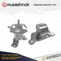 LH + RH Engine Mount Kit for Mitsubishi Outlander ZE ZF Airtrek CU2W 02-06 Auto