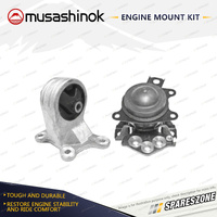LH + RH Engine Mount Kit for Mitsubishi Grandis BA 2.4L 4Cyl 4G69 04-10 Auto