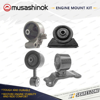 Full Engine Mount Kit for Mitsubishi Lancer CE CP EVO V VI 2.0L 98-01 5 Spd Man