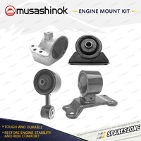 Musashinok Full Engine Mount Kit for Mitsubishi Lancer CY CT CZ 2.0L 4G63T 01-07