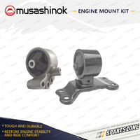LH + RH Engine Mount Kit for Mitsubishi Lancer CE CP 2.0L 4G63T 98-01 5 Spd Man