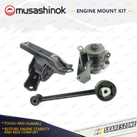 Full Engine Mount Kit for Mitsubishi Mirage LA 1.2L 13-On RH with Brakcet CVT/MT