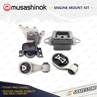 Musashinok Full Engine Mount Kit for Nissan Pulsar B17 C12 1.6L 13-18 Maunal