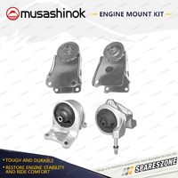 Musashinok Full Engine Mount Kit for Nissan Maxima A33 3.0L V6 VQ30DE 99-03 Auto
