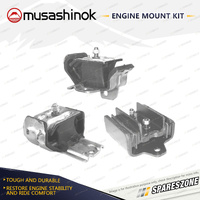 Full Engine Mount Kit for Nissan Terrano R20 2.4L 4Cyl 4WD KA24E 97-00 Manual