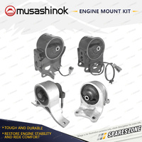 Full Engine Mount Kit with Sensor for Nissan Maxima J31 3.5L VQ35DE 03-06 Auto