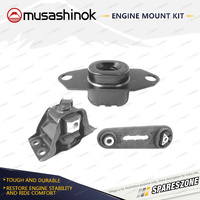 Musashinok Full Engine Mount Kit for Nissan Cube Z11 1.4L 1.5L 4Cyl 02-08