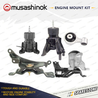 Musashinok Full Engine Mount Kit for Nissan Elgrand E52 3.5L V6 VQ35DE 10-On CVT