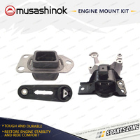 Full Engine Mount Kit for Nissan Dualis J10 2.0L 4Cyl AWD MR20DE 07-08 185mm C-C