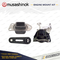 Full Engine Mount Kit for Nissan Dualis J10 2.0L 4Cyl AWD MR20DE 08-15 185mm C-C