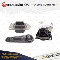 Full Engine Mount Kit for Nissan Dualis J10 2.0L 4Cyl AWD MR20DE 08-15 184mm C-C