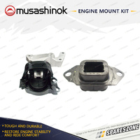 LH + RH Engine Mount for Nissan Almera N17 1.5L 4Cyl HR15DE 12-On Auto & Man