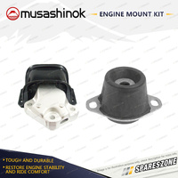 Front LH + RH Engine Mount for Peugeot 307 XS HDi 1.6L 4Cyl DV6TED4 04-08 Manual