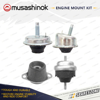 Full Engine Mount Kit for Peugeot 206 CC XR XRS XT 1.6L 4Cyl 99-07 Auto & Man