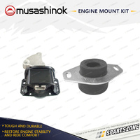 Front LH + RH Engine Mount for Peugeot 307 XS HDi 2.0L 4Cyl DW10TD 01-05 Manual