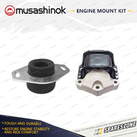 Musashinok Front LH + RH Engine Mount Kit for Peugeot 3008 308 CC XSE 1.6L 08-On