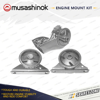 Full Engine Mount Kit for Proton Jumbuck Utility 1.5L 4Cyl 4G15P 03-13 Manual