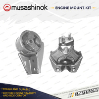 Musashinok Rear + LH Engine Mount Kit for Rover 416 D16A3 1/86-12/90 Auto & Man