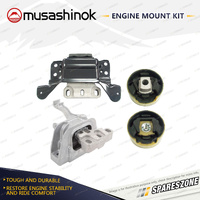 Full Engine Mount Kit for Skoda Octavia NE 132 TSI 1.8L CJSA 13-15 7 Spd DCT