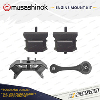 Full Engine Mount Kit for Subaru Forester SG9 Impreza WRX AWD 00-08 Auto 3 Bolt
